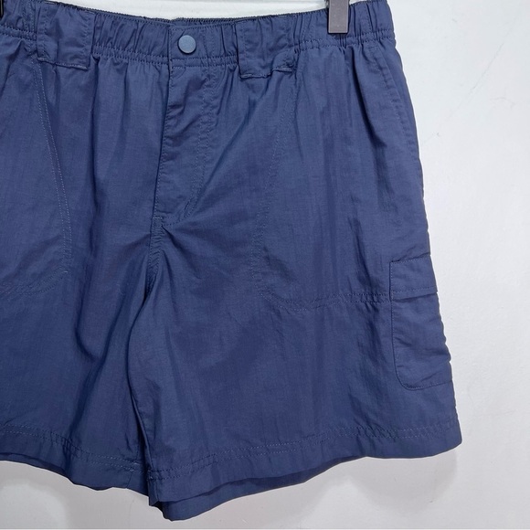 Columbia Gray/Blue Nylon Shorts Size Medium - Picture 6 of 8